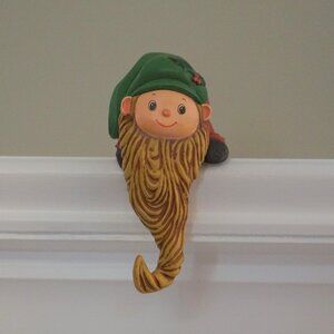 Vintage Hallmark Elf Stocking Holder